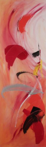 Fantasy 1, Mixed media, 120 x 40 cm, 2008
