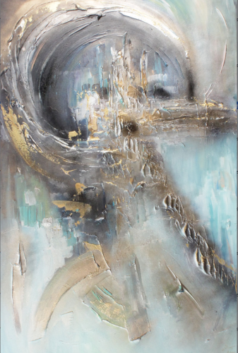 The hidden castle, Mischtechnik, 120 x 80, 2014