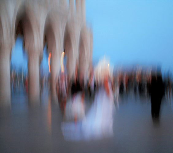 ©Cornelia Bienz - Piazza San Marco I-III - print on canvas - 80 x 80 cm - 2023