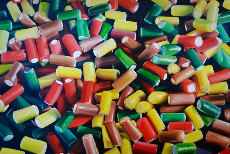 ©Hauke Andersen - BALLA BALLA - Oil on Canvas - 120 x 80 cm - 2017