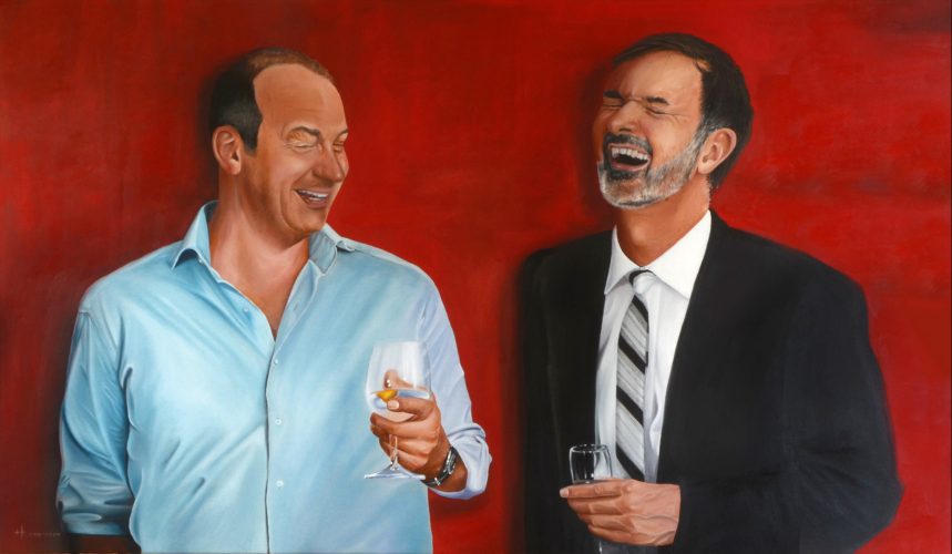 ©Hauke Andersen - Boys - Oil on Canvas - 120 x 80 cm - 2017