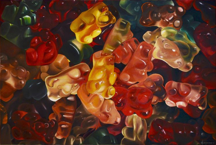 ©Hauke Andersen - GUMMI GUMMI - Oil on Canvas - 120 x 80 cm - 2018