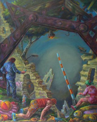 ©Horst Wagner - The View - oil on canvas- 200 x 160 cm-2016
