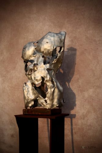 ©Klaus Koch - Metamorphosis_Aluminium Series_She - aluminium sculpture - 44 x 33 x 21cm - 2025