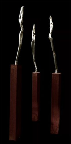 ©Klaus Koch - WOMEN'S CONVERSATIONS - Stainless steel - 71x75x78 cm - 2021