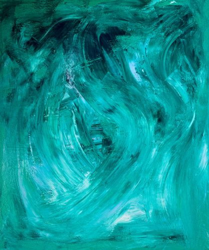 ©Raphael Weiss - Adoration - Acrylic on canvas - 120 x 100 cm - 2024