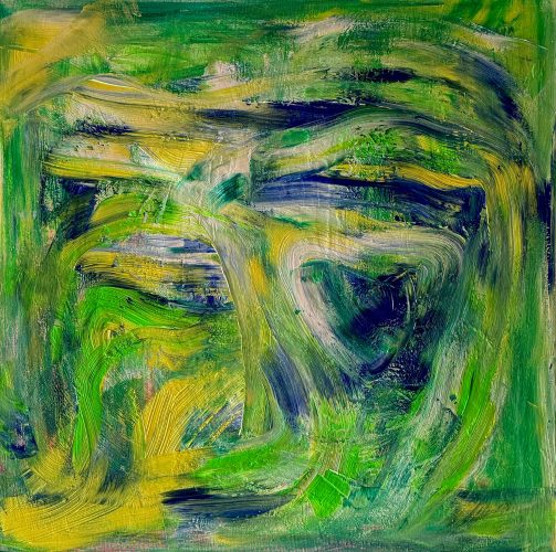 ©Raphael Weiss - Spirit of the Wild - Acrylic on canvas - 100 x 100 cm - 2024
