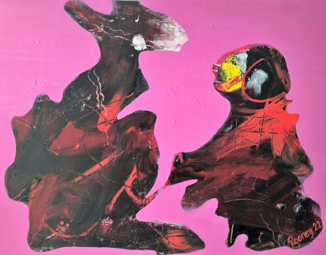 ©Rooney - Let It Be - Acrylic on canvas - 80 x 100 cm -2021