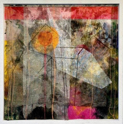 ©Sabrina_Vivian_Groh - Silent Presence - Mixed Media - 60 x 60 cm - 2024