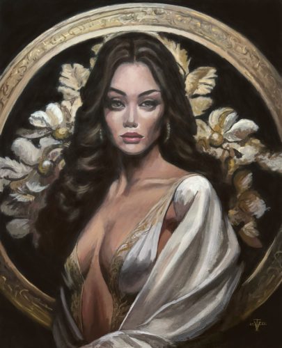 ©Tellus Vituz -Icon - Acrylic on Canvas - 100x81 cm - 2024